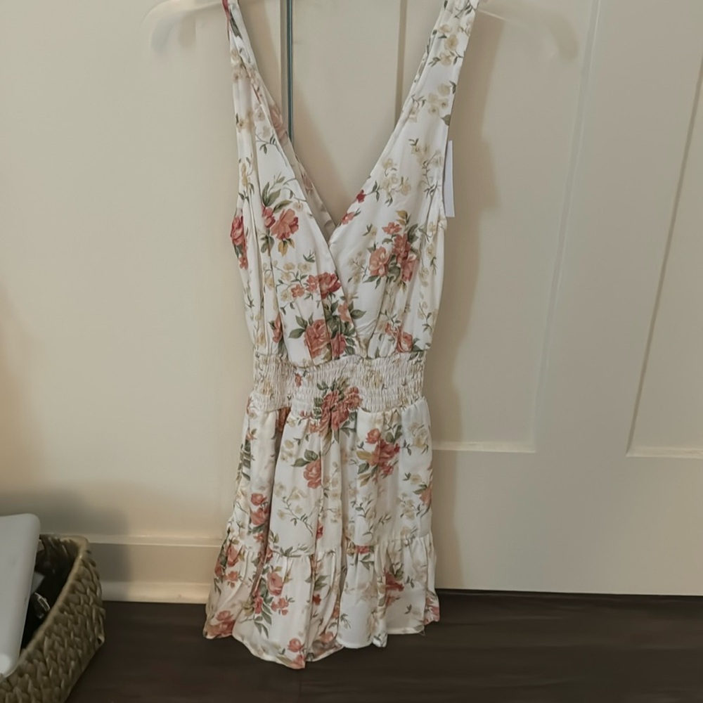 American eagle floral romper